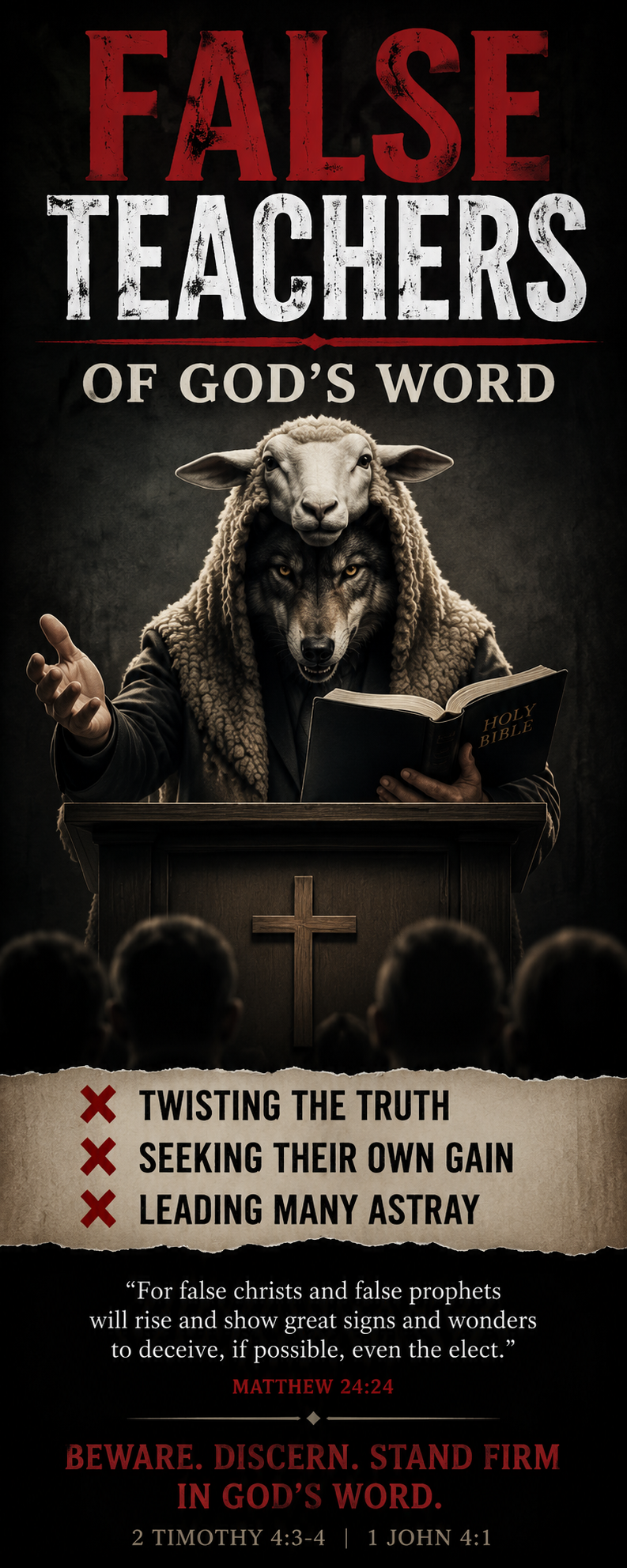 False Teachers Warning
