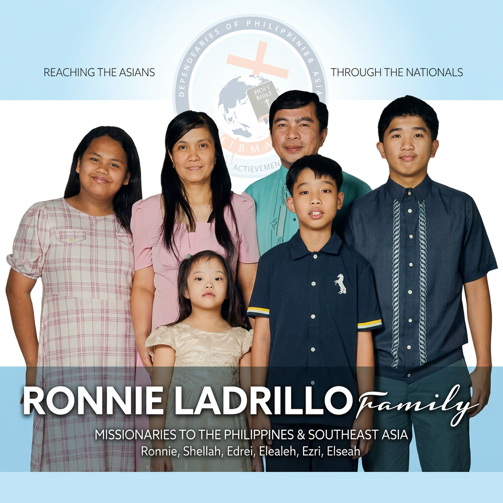 Ladrillo Family Prayer Card front