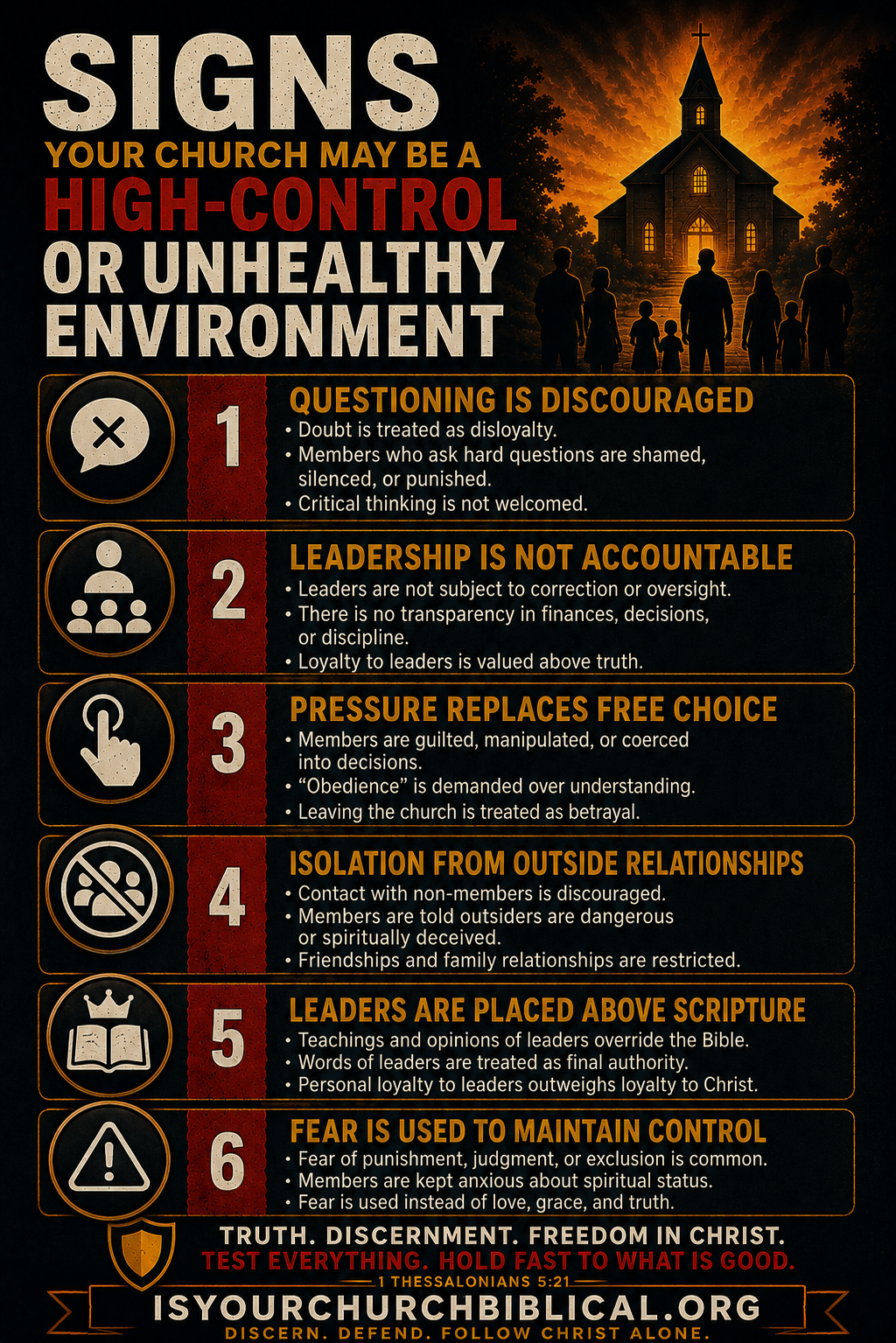 Signs You May Be In A Cult